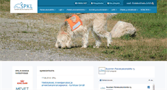 Desktop Screenshot of palveluskoiraliitto.fi